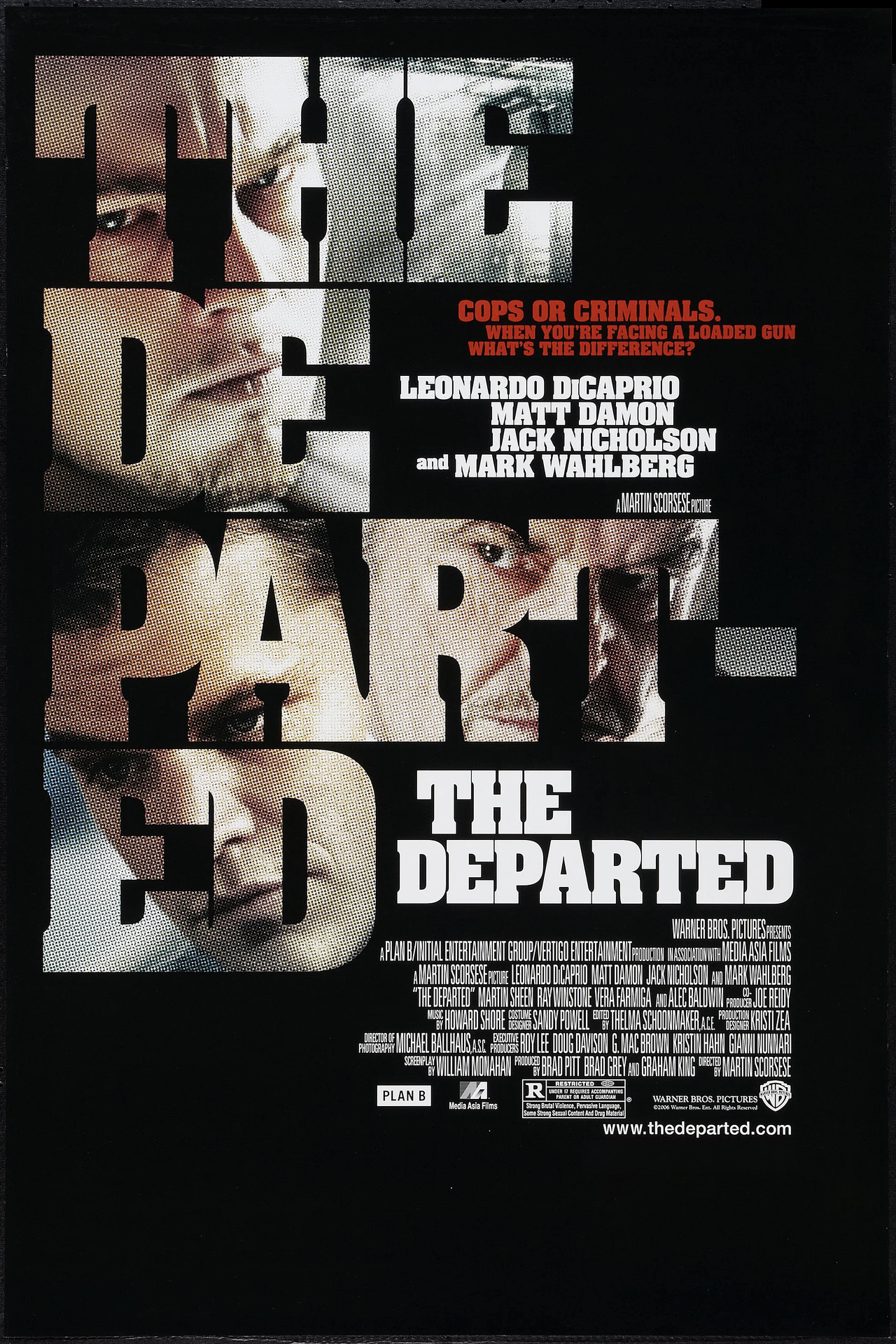 The Departed poster